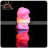 Lovely Vinyl LED Light up Promotion Christmas Toy With Lights