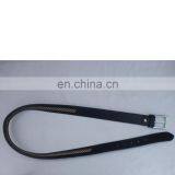 Fashion Color Brown Leather Belt Genuine Leather Belt With Silver Buckle thumbnail-4
