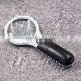 3 LED Reading Magnifying Glass 3X 45X Handheld Magnifier thumbnail-3