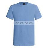 Sky Blue fashion t-shirt Half Sleeves Cotton Single jersey