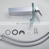 Bathroom 3 Color Changing LED Basin Faucet Water Powered Single Handle Mixer Tap thumbnail-7