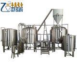 100L/200L/300L beer brewhouse system with mash lauter boiler and whirpoo tun