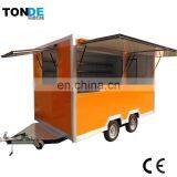 Outdoor Food Kiosk Design Food Trailer Cart Mobile Food Trailer for Sale thumbnail-3
