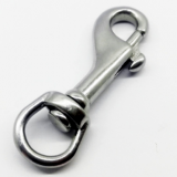 Highly Polished For Sail Boats & Yachts Stainless Steel Swivel Eye Bolt Snap HKS225