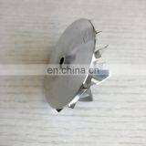 TD04HL 41.58/56.02mm 6+6 Blades Turbocharger Billet/milling/aluminum 2618 Compressor Wheel for 707114-0001 I-VECO thumbnail-4