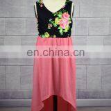 2019 Women Maix Dress Printing Stitching Mother Daughter Matching Dress (this Link for WOMAN) thumbnail-4