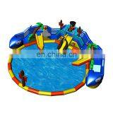 Kids and Adults Water Sports Equipment Pirate Ship Inflatable Water Amusement Park Slide Pool Games For Sale thumbnail-5