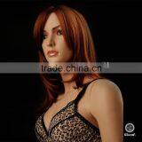 W3471Natural Wig For Black Women Full Lace Virgin Brazilian Huamn Hair Wig thumbnail-3