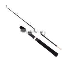 Wholesale Black Fishing Rod and Reel Telescopic Ice Fishing Rod Ice Reel Combo Set thumbnail-2