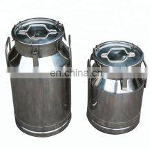 Stainless Steel Aluminum Milk Can Storage Tank for Milk Transport thumbnail-2