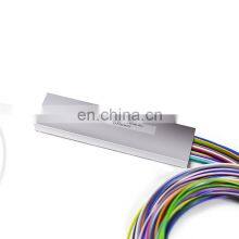 1x2 1x4 1x8 1 1x12 1x24 1x16 1x32 Steel Tube Bare Fiber Optic PLC Splitter With LC Connector thumbnail-2