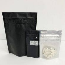 Pinch N Slide Child Proof Zipper Pouch MATT Black Printed CR Packaging Bag thumbnail-5