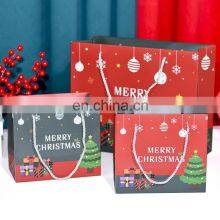 Christmas Navidad Bolsas De Navidad De Papel Mayor Paper Gift Bag thumbnail-5