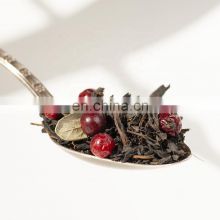 Fermented willow herb loose herbal berry tea with cowberries