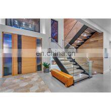 Double Stringer Solid Wood Steps Staircase Price For Sell thumbnail-1