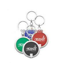 Wholesale Round LED Keychain With Custom Logo