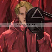 Squid Game Korean TV Game Party Masks For Halloween Cosplay Dress Up Performance Leader Game Face Party Mask thumbnail-3