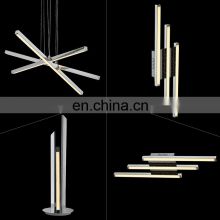 HUAYI Contemporary Style Indoor Pendant Light Home Living Room Dining Room Modern LED Chandelier