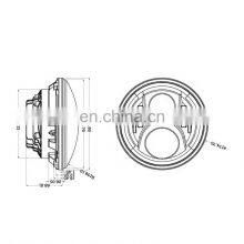 Передние фары с LED и желтым кольцом для Jeep JK 2007 - 2017 годов, Shanghai Sanfu thumbnail-4