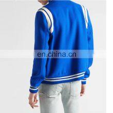 High Quality Stain Varsity Jacket Baseball Letterman Varsity Bomber Jacket for Men Women Fashionable Button Type Varsity Jacket thumbnail-2