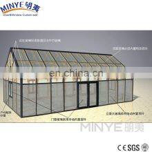 Arc Roof Balcony Glass Sun Room Sunshade Aluminum Patio Room thumbnail-4