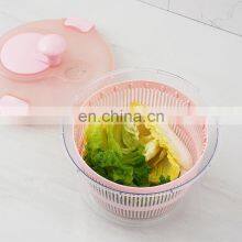 High Quality Easy to Use Multifunction Plastic Vegetable Good Grips Large Colander Salad Spinner thumbnail-5