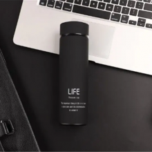 Custom Print Logo 500ml Life Double Walled Vaccum Insulated Stainless Steel Thermos Cup Coffee Mug Water Bottle thumbnail-2