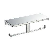 Double Paper Holder 304 Stainless Steel Toilet Paper Shelf Washroom Paper Box Model 8009B thumbnail-5
