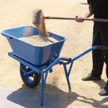 Single Wheel Handling Cart Wheelbarrows Trolley thumbnail-3