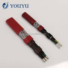 Two-Core Parallel Heating Cable Constant Wattage XLPE Insulation Copper-Infused PFA Jacket 220V for Instrument Cable Assemblies thumbnail-2
