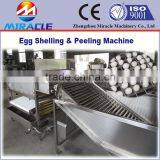 Egg Cooking and Peeling Machine From Hard Egg Cooked Processing Line