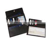 RFID Blocking Ladies Leather Wallet and Checkbook thumbnail-2