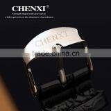 China CHENXI Leather Watch 005AML,Genuine Cow Leather or PU Leather Watch for Customized Your Logo thumbnail-4