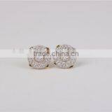 Micro Pave Setting Cheap Fashion Jewelry Stud Erring Made in China thumbnail-2