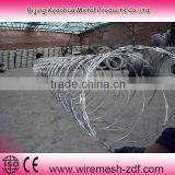 CBT65 Hot Galvanized Razor Barbed Wire for Fence Netting