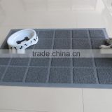 pvc pet mat cat litter mat litter catcher mat pet toilet mat pet feeding mat with small and large size