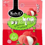 Ziplocked 10% Assorted Gummy Soft Chewy Fruit Candy Lychee Flavoured from Thailand