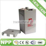 2v400ah AGM Maintenance Free Lead Acid Battery for UPS Backup thumbnail-3