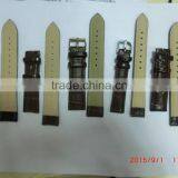 Durable Leather Deployment Watch Band Strap Buckle Bracelet Watch Bands thumbnail-6