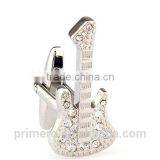 PRIMERO 2015 Jewelry Acoustic Guitar Cufflinks Crystal Guitar Cufflinks Sports Cufflinks Fashion Clothing Luxury Gift Cufflinks thumbnail-6