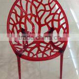 Unique Design Outdoor Furniture Leisure Style Polycarbonate PLASTIC GARDEN CHAIR thumbnail-4