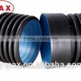 Perforated Metal Reinforced HDPE Corrugated Drainage Pipe, Perforated Drain Pipes