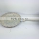 Aluminum Pressed / Forged Nonstick Diamond Stone coating Frying Pans Sapphire Fry Pan Pancake Pan Egg Pan