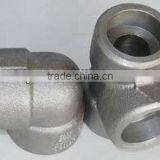 0Cr19Ni9/304 4" Sch40 Stainless Steel Socket Weld Forged Tee / Coupling thumbnail-1