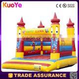 Funny Happy Clown Inflatable Bouncer for Kids,inflatable Bouncy Castle for Sale