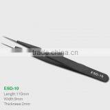 ESD-10 Anti-static Stainless Steel Tweezers for Computer Repair Tools thumbnail-1