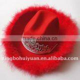 Red Cowboy Hat