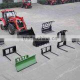 Front End Loader Tractor 4 wd 45 hp Tractor With Loader and Backhoe thumbnail-4