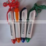 Mini String ball pen with window message on the barrel