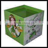 1/4 Pallet Display for Makeup Cotton/Supermarket Promotional Cardboard Pallet Display Rack